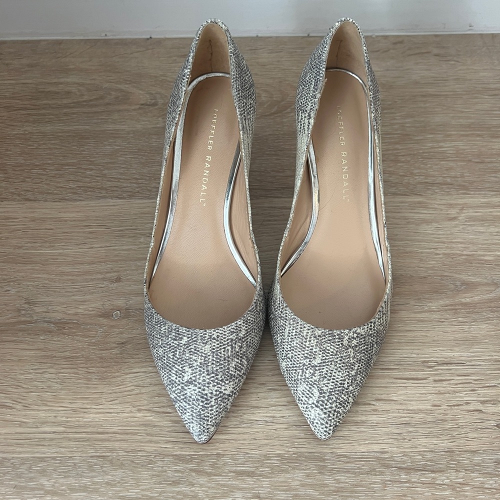 Loeffler Randall Snakeskin Pumps - Size 6